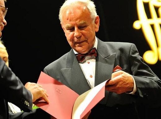 Prezes STSK Mieczysław Jaroszewicz